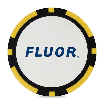 Ahead 2-Sided Poker Chip - Bruins Gold-Black