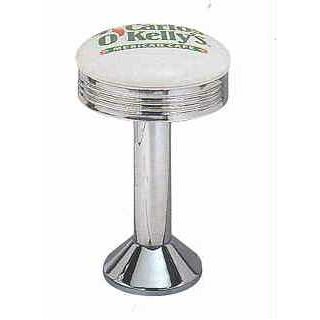 Counter Mounted Stool w/Seat Logo
