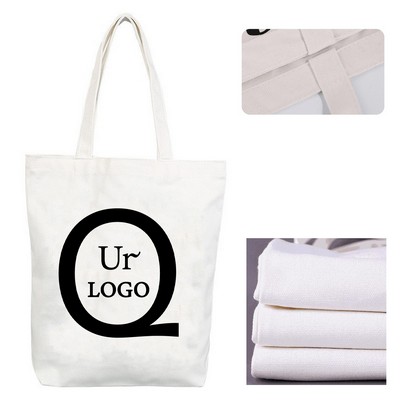 14.6 X 16.1" Cotton Canvas Tote Bag